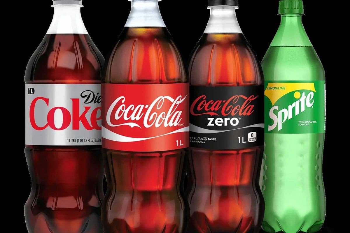3 bottles of 1 liter drinks (1 liter)
