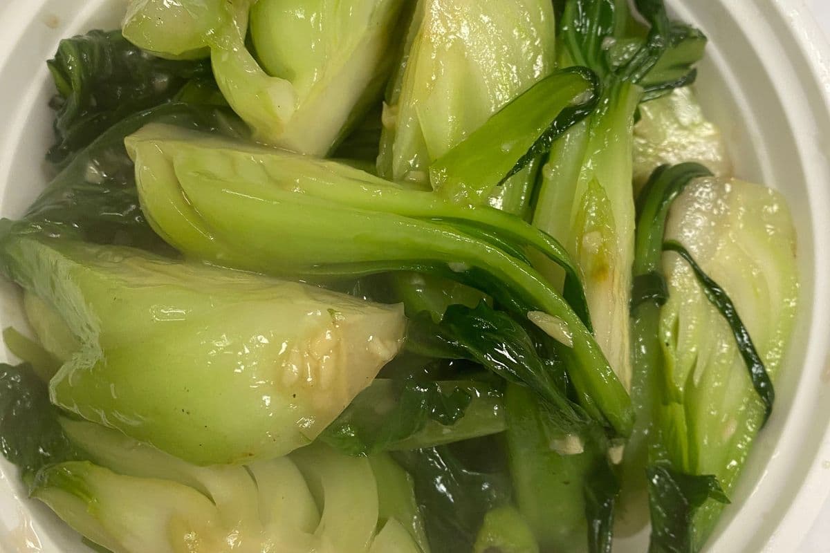Stir Fry Bok Choy with Garlic