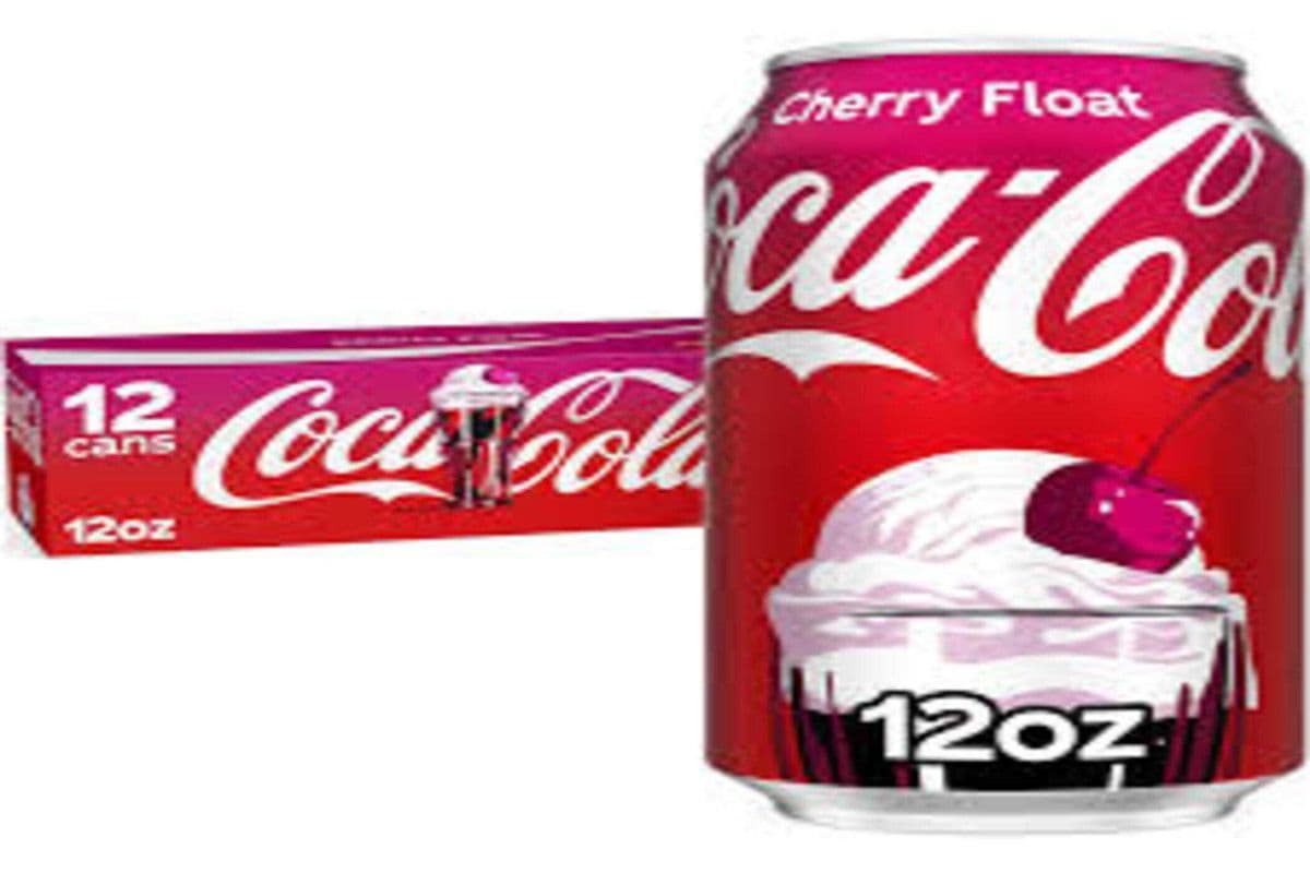 Coke Cherry Ice Cream Float 355ML (355ml)
