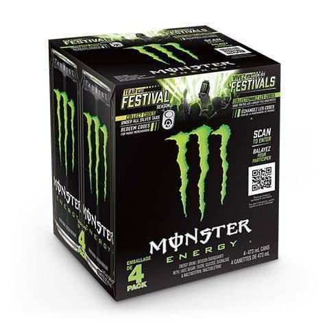 Monster Energy (4 pack) (was $21.29)