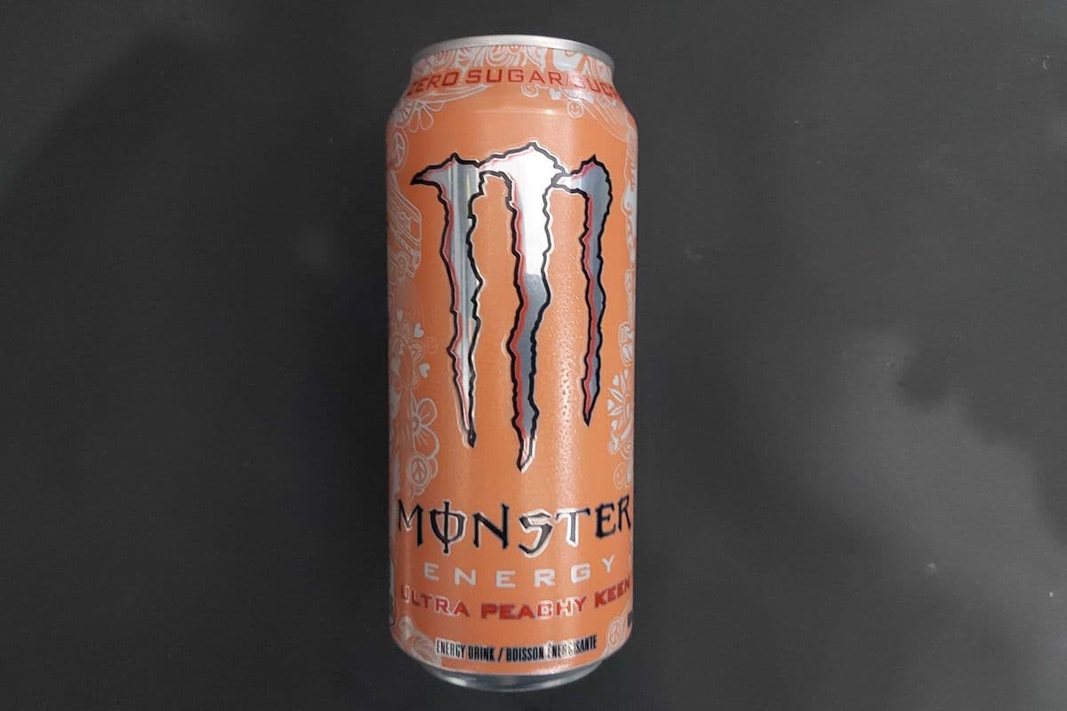 Monster zéro sucre ultra peachy keen (orange)