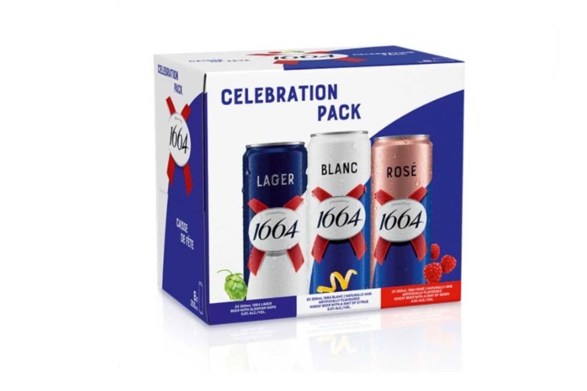 Kronenbourg Celebration Pack - 6 Cans 355ML (6 x 355 ml Can)