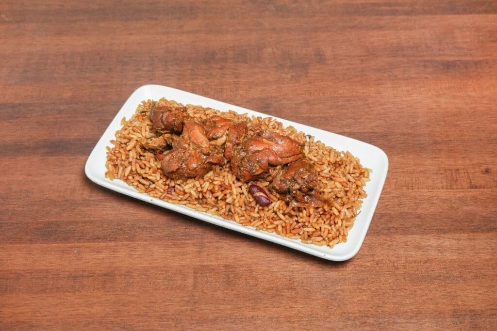 Jerk Chicken Peas and Rice