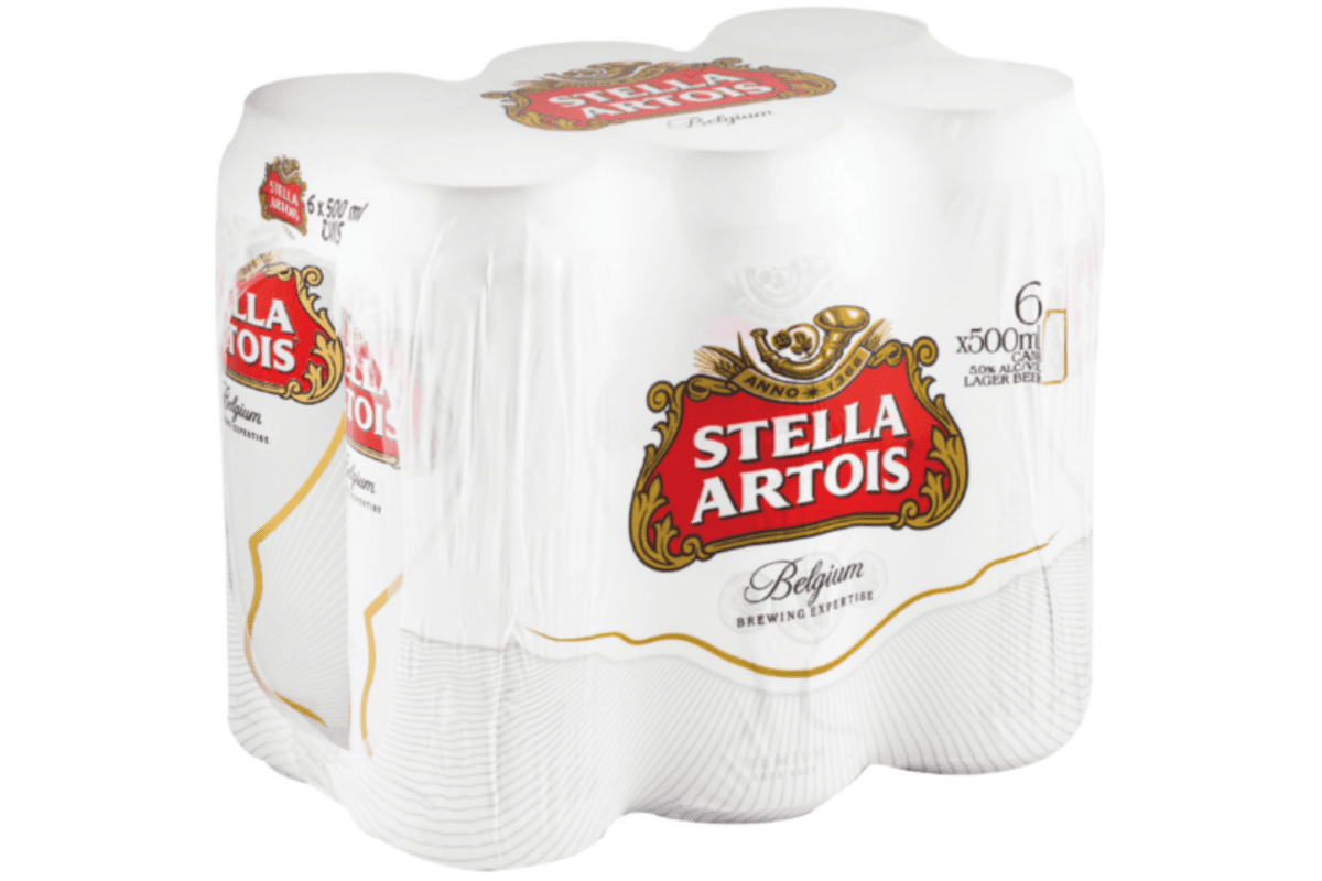 Stella Artois (6 Cans)