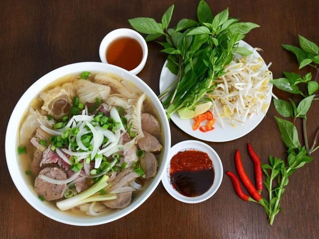 P1: House special rice noodle in soup