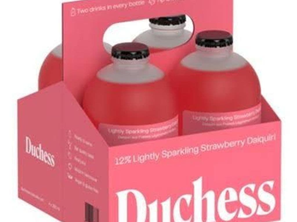 DUCHES - STRAWBERRY Bottle, 4 x 280ml
