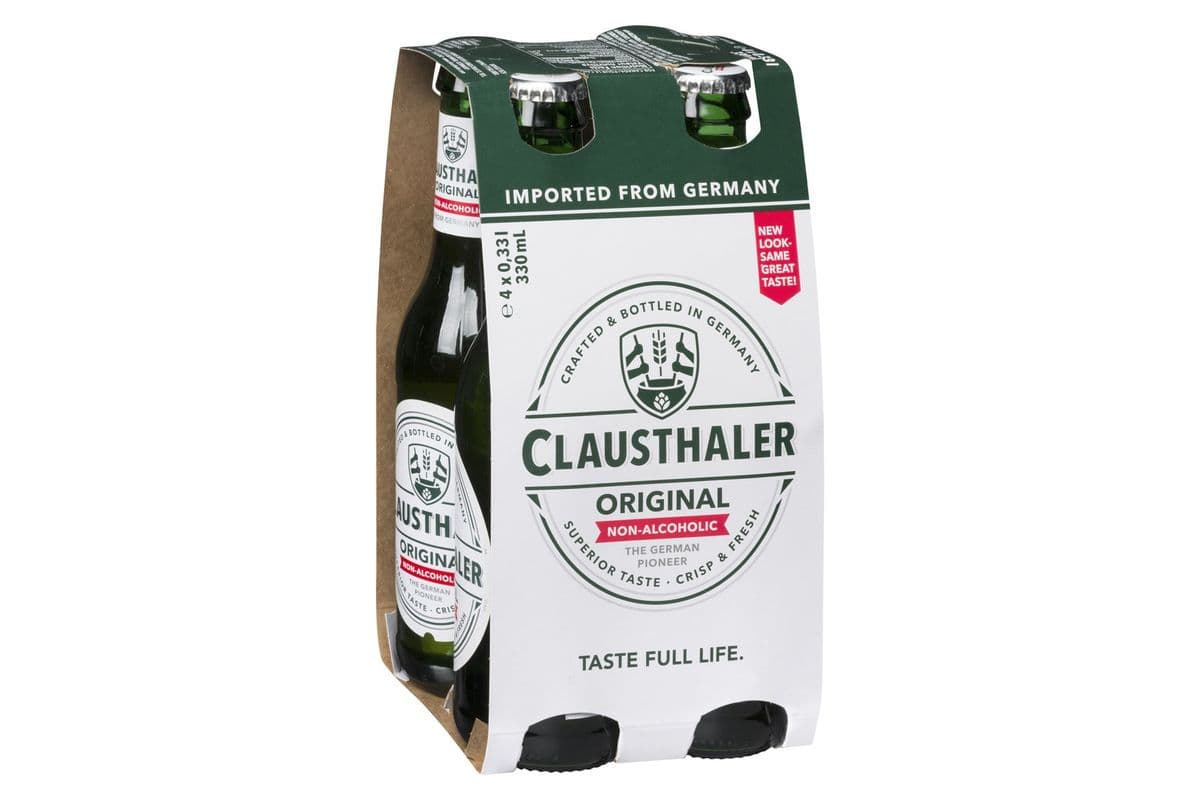 Clausthaler (4 x 330 ml bottles)