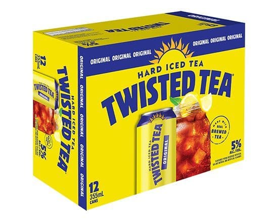 Twisted Tea Original Hard Iced Tea, 12 x 355 ml