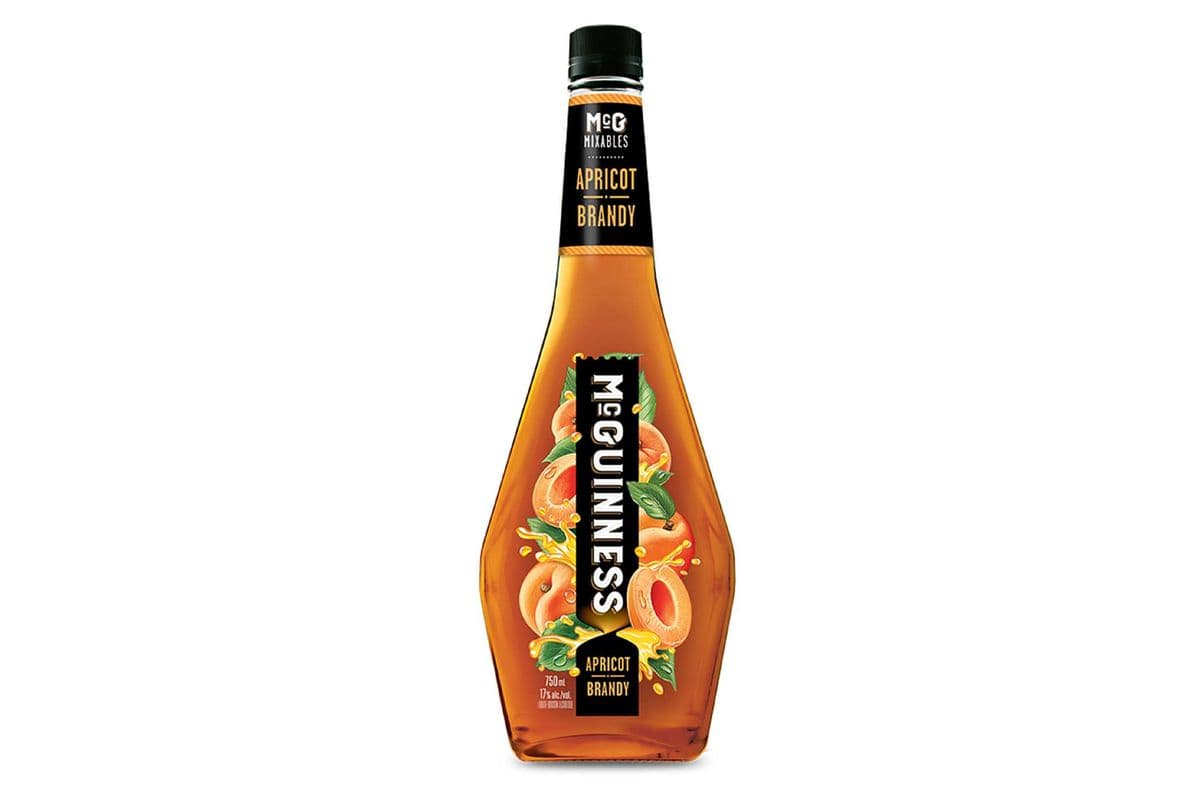 631184. MCGUINNESS APRICOT BRANDY (1 x 750ML)