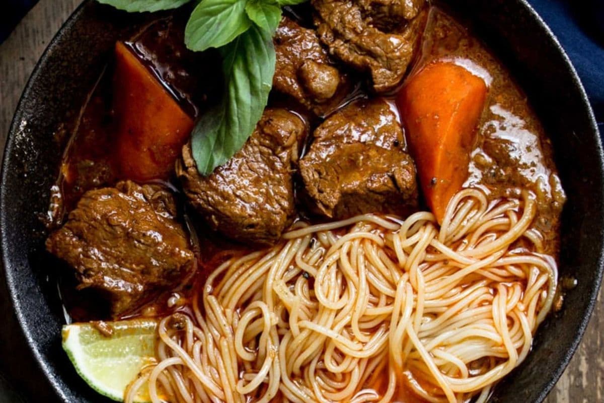 Five Spice Beef Noodle Soup