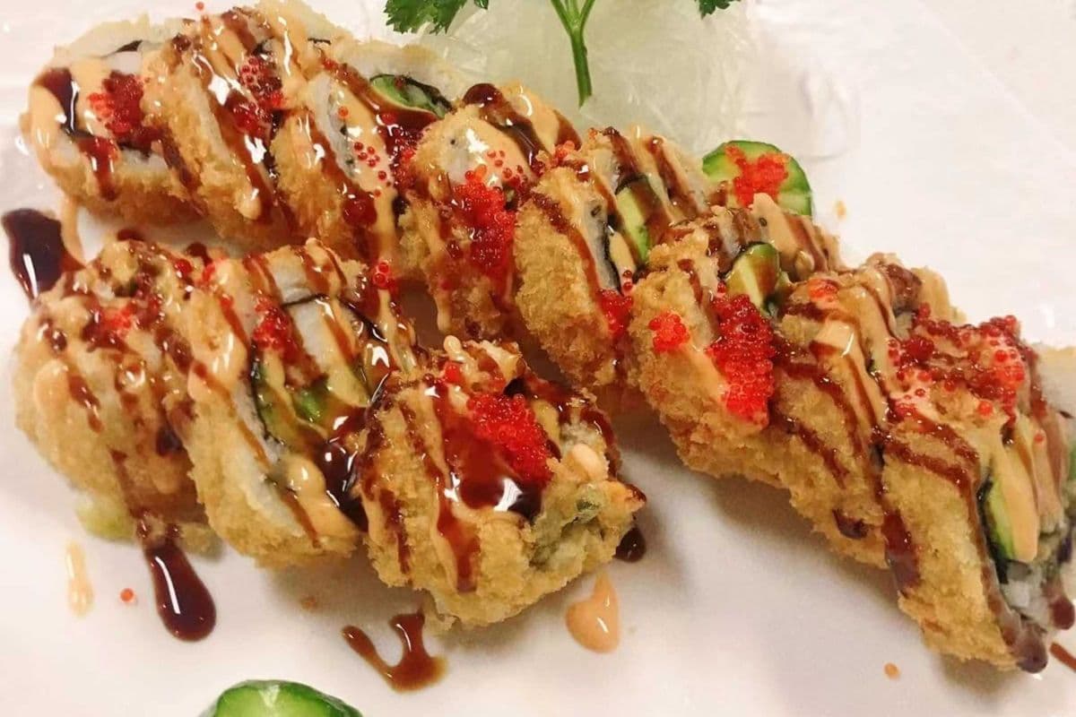 108. Golden California Roll