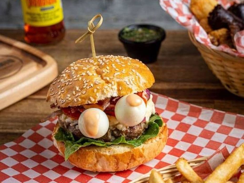 Hamburger Tostadito / Hamburguesa Tostadito
