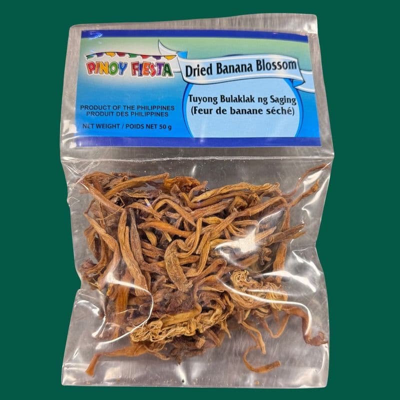 Dried Banana Blossoms, 50g, Pinoy Fiesta