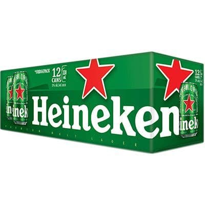 Heineken Pale Lager, 12 x 330 ml