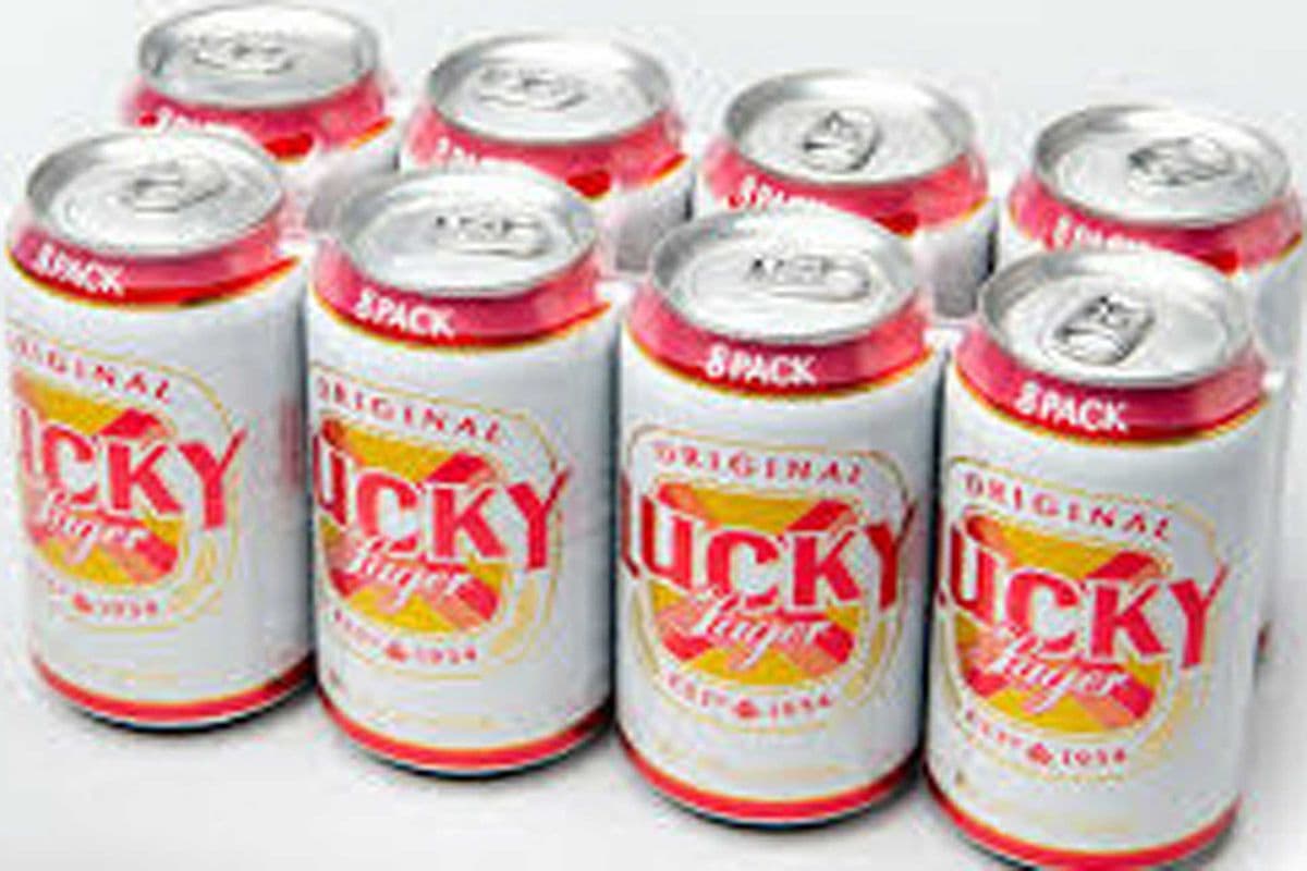 Lucky Lager 8 Cans (8 x 355ml)
