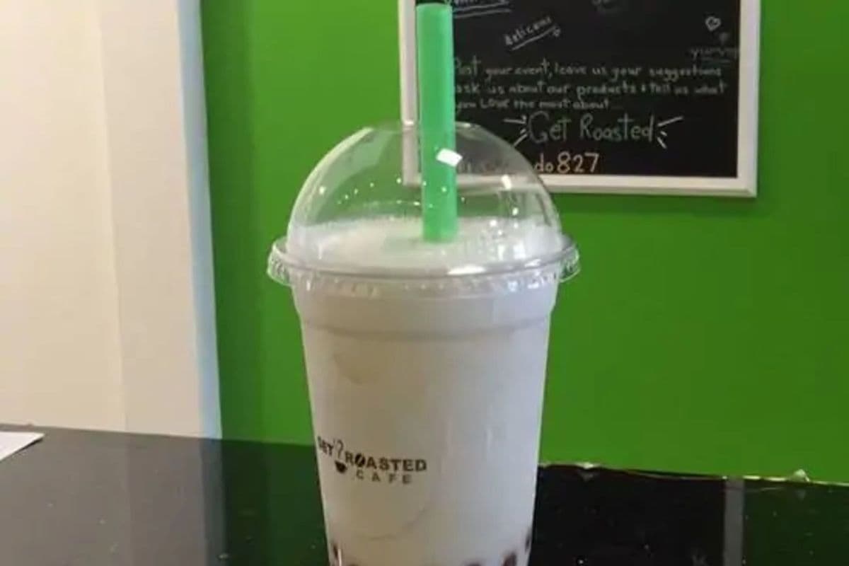 Coconut Bubble Tea (with Milk)