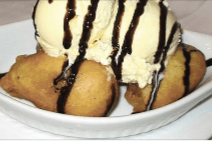 94. Fried Banana with Vanilla Ice Cream