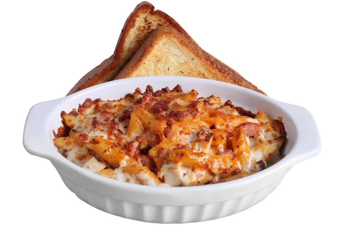Baked Cajun Alfredo (First Pasta)
