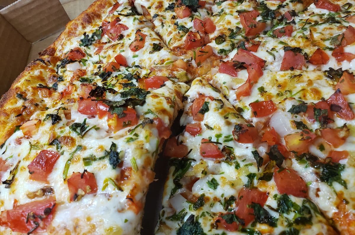 10" Small Punjabi-style Veggie Pizza