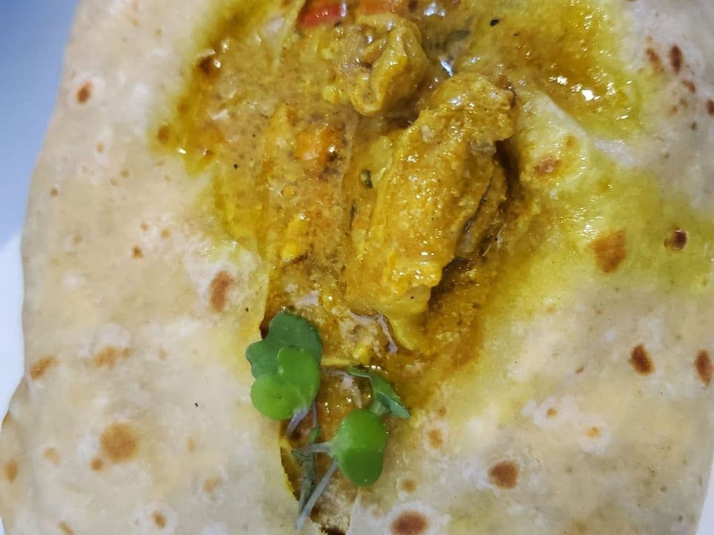 Curry Chicken Roti