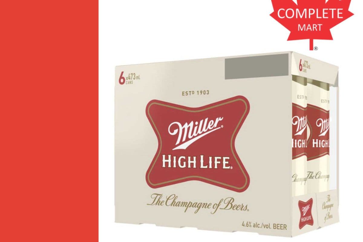 MILLER HIGH LIFE 6 PACK 473ML (6 x 473ML)