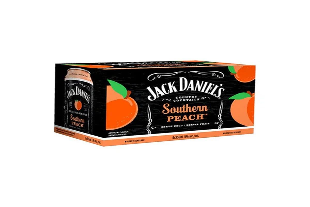 Jdcc Southern Peach Cans (6 x 355ml)