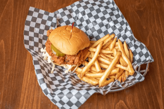 Buffalo Chicken Burger