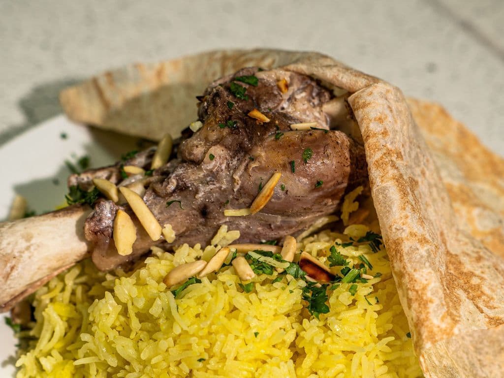 LAMB SHANK MANSAF