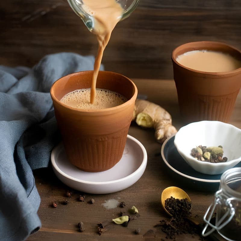Indian Cardamom Tea (Chai)