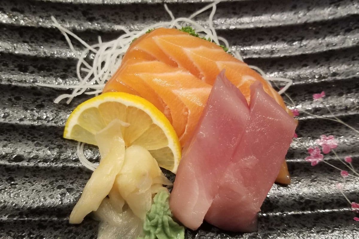 Tuna and Salmon Sashimi