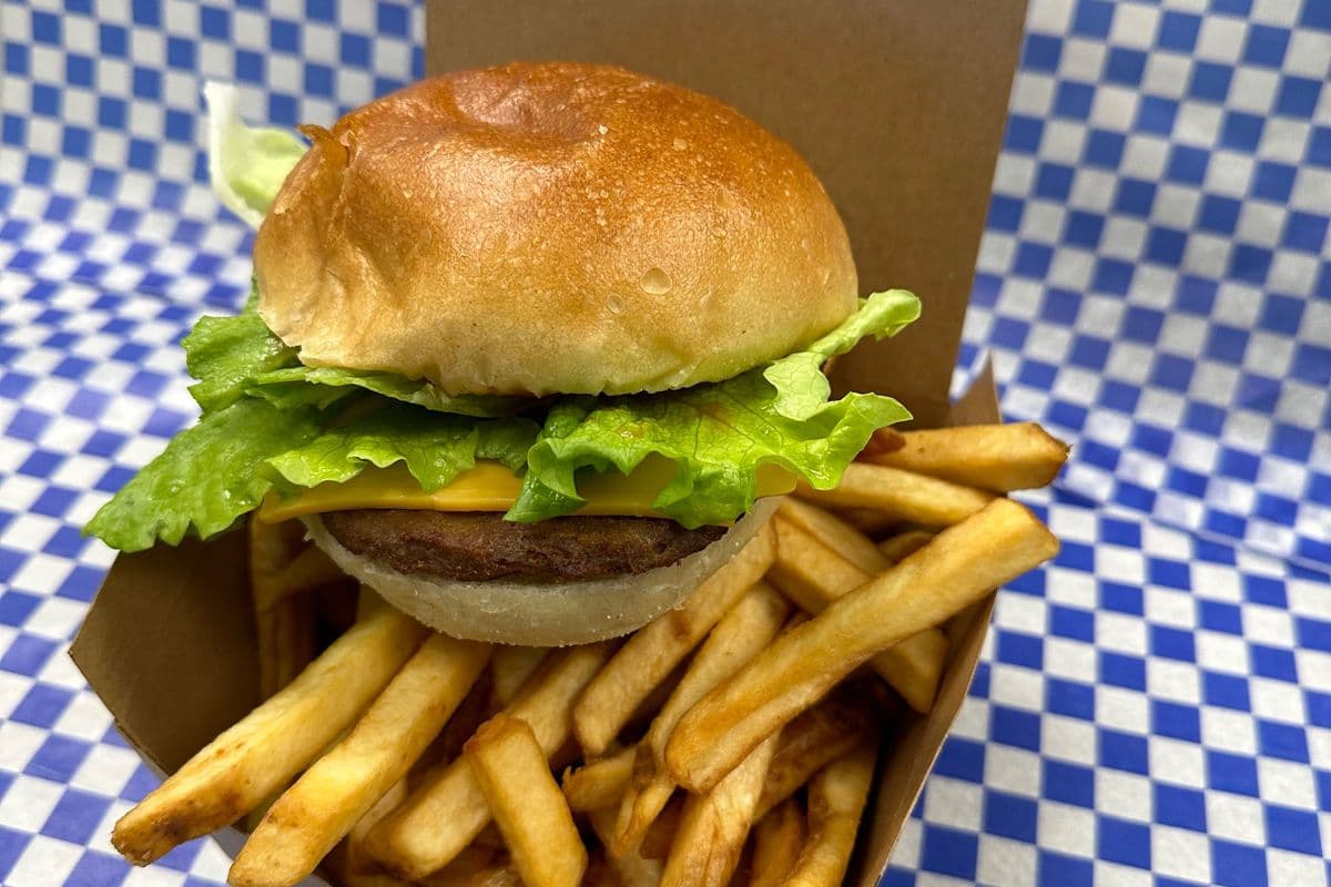 Cheeseburger and Fries