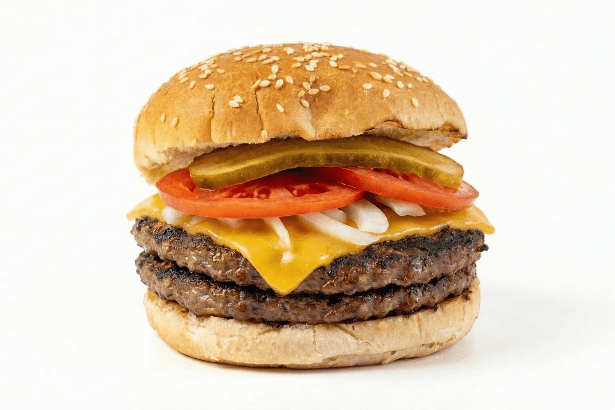 Double Home Cheeseburger
