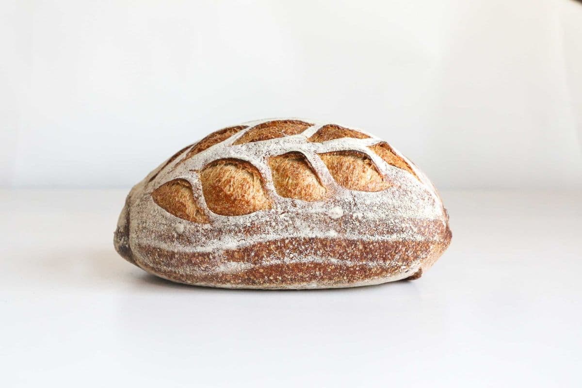 Whole Wheat Sourdough - Oval - Sliced