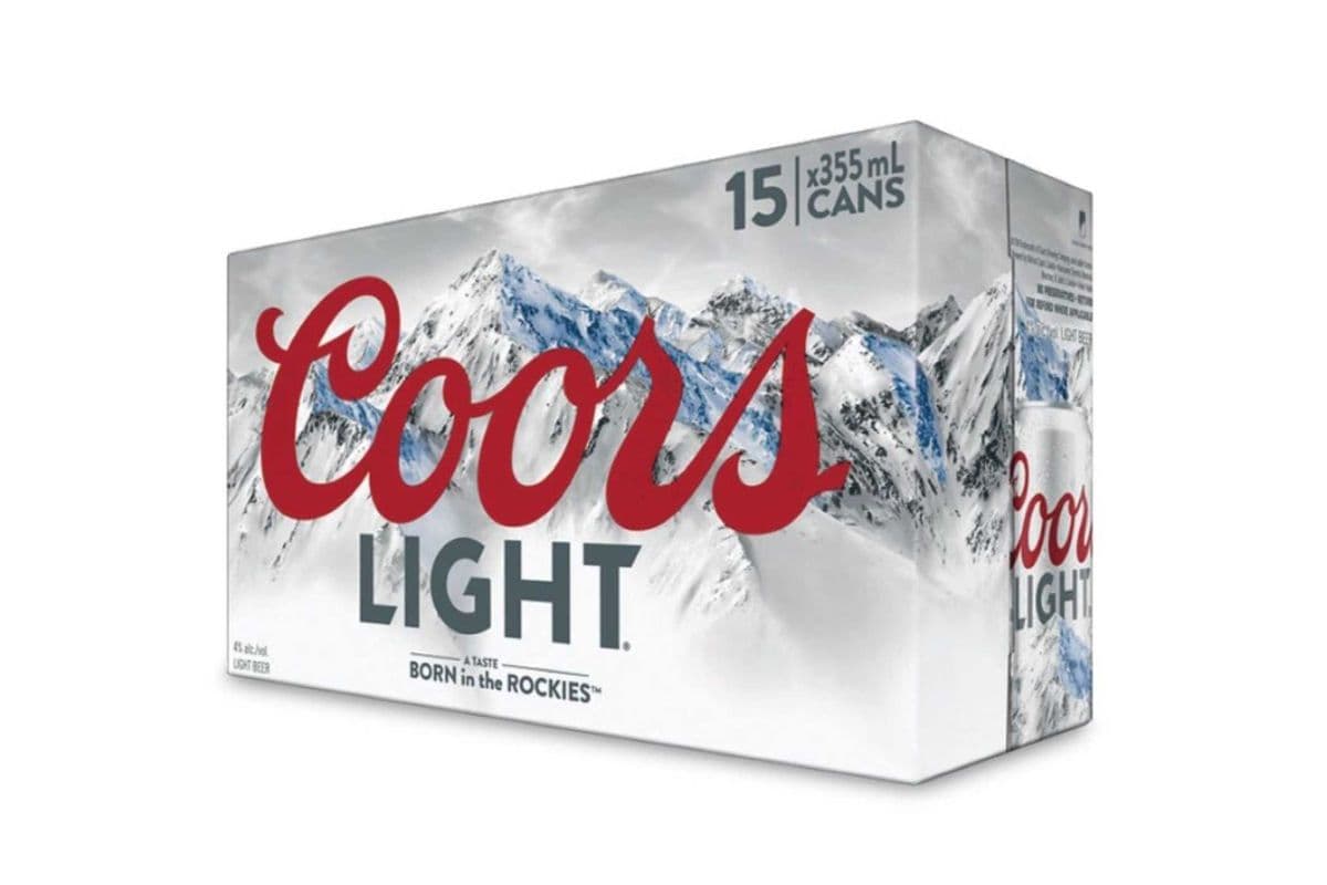 Coors Light 15 cans (15 x 355 ml)
