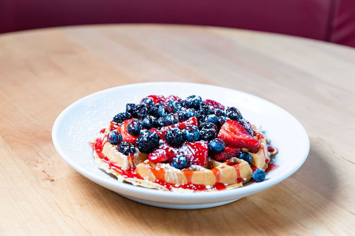 Berry Waffle