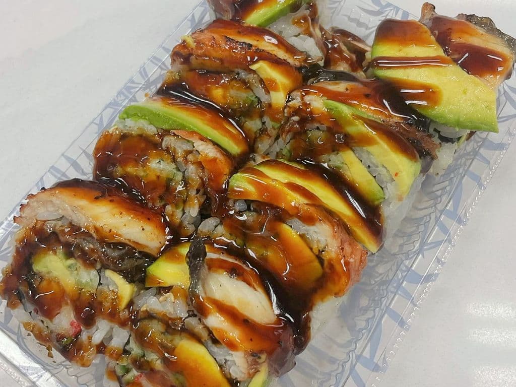 Unagi Dragon Roll (8pcs)