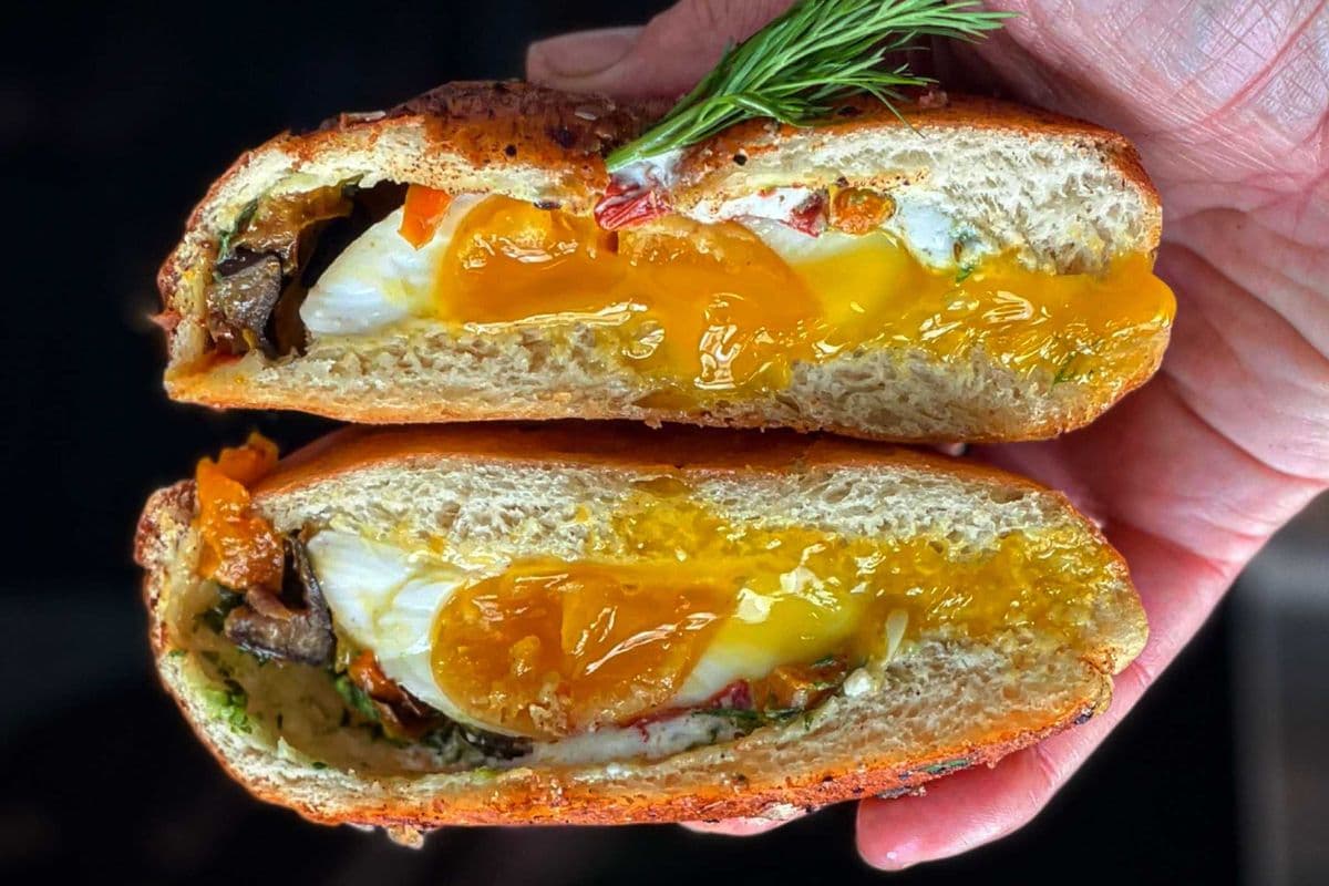 Turkish Egg Doughnut