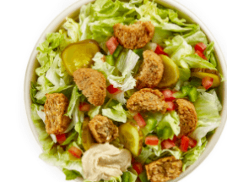 Large Salad Spicy Falafel