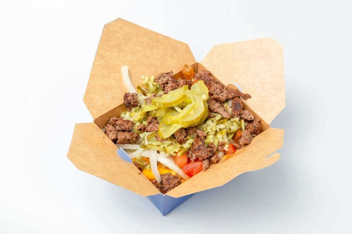 Cheeseburger Poutine