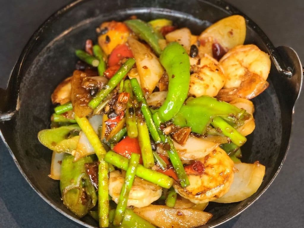 Chongqing Griddle Shrimp/D151