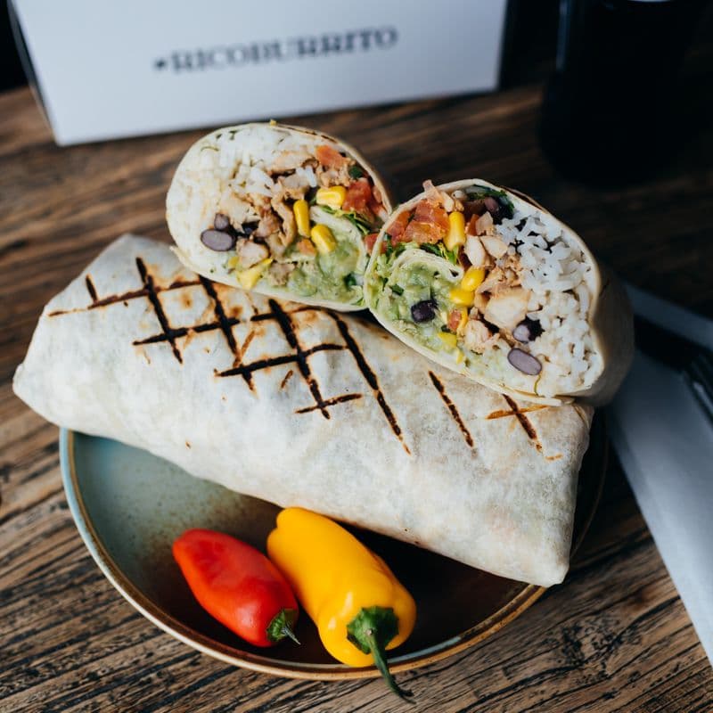 Rico Size Pollo Burrito (180 Cal)