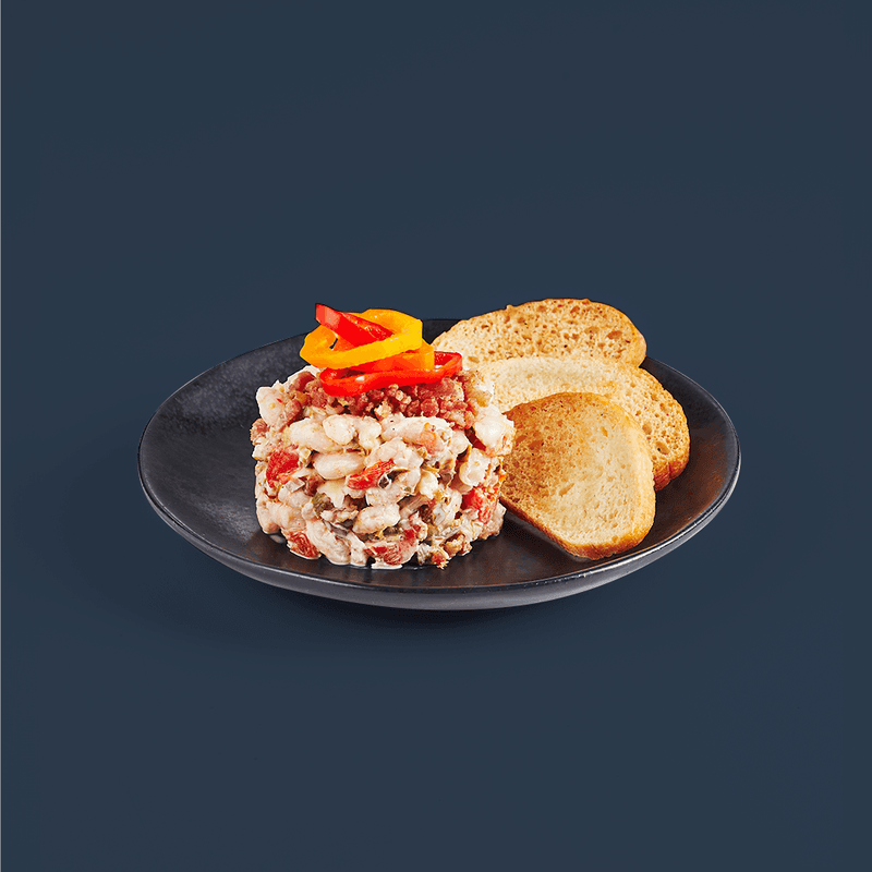 30 Bouchées Tartare Crevette Tex-Mex / 30 Bites Tex-Mex Shrimps Tartare
