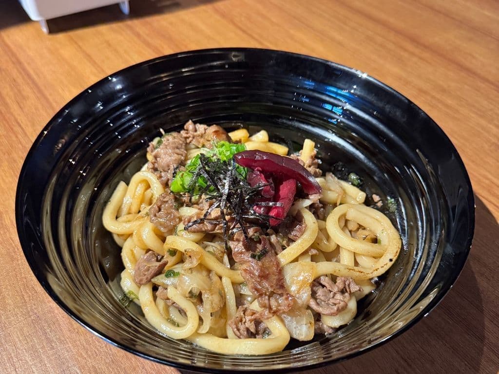 Beef Yaki Udon