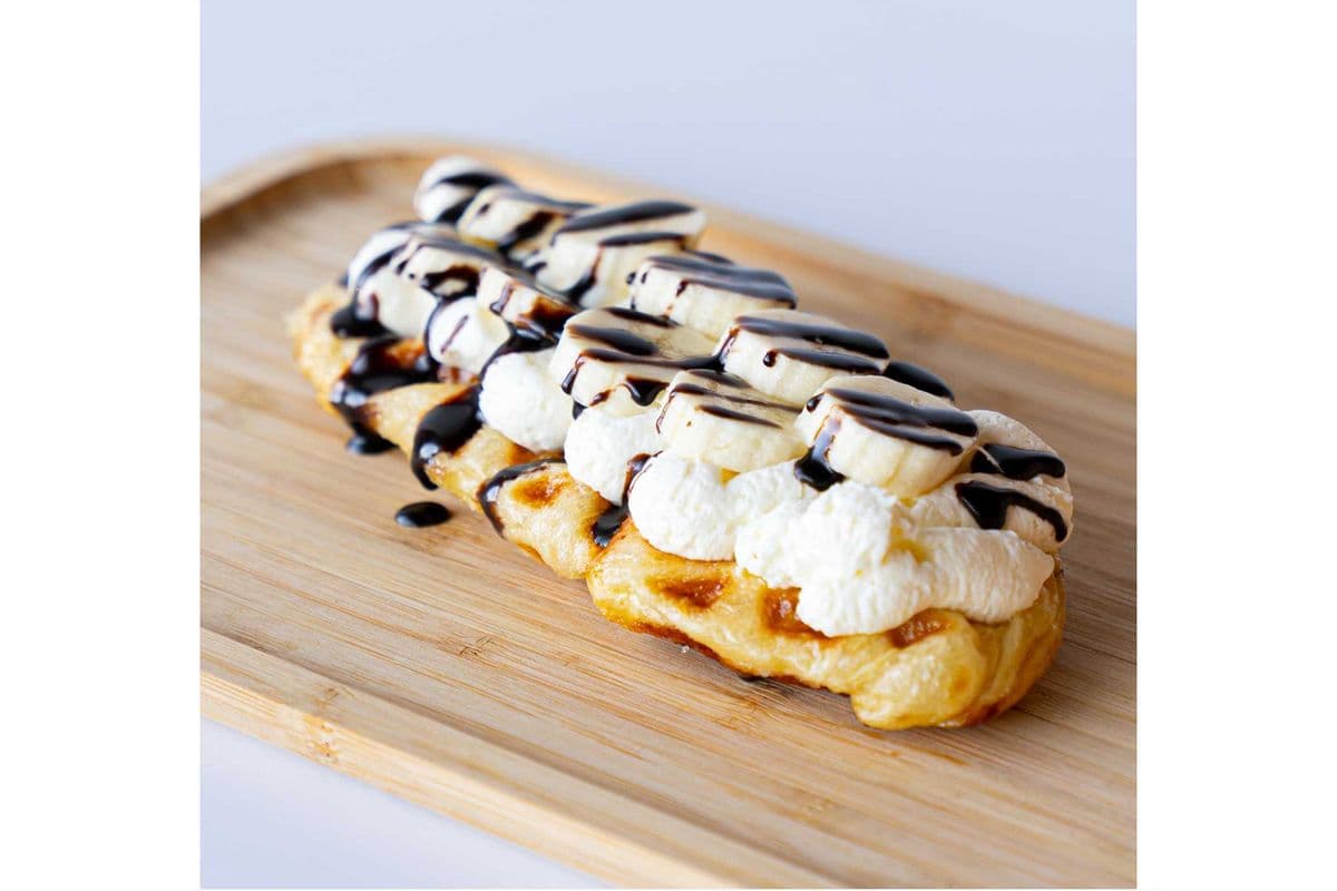 Banana Chocolate Croffle
