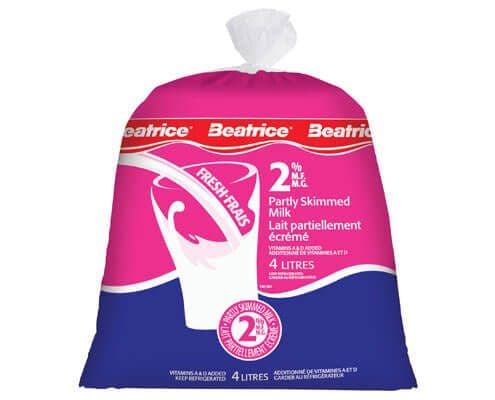 Beatrice Milk 2% (4L)
