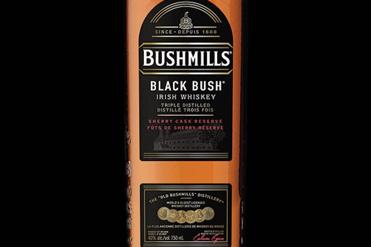 Bushmills Black Bush Irish Whiskey 750ML (1 x 750 ml)