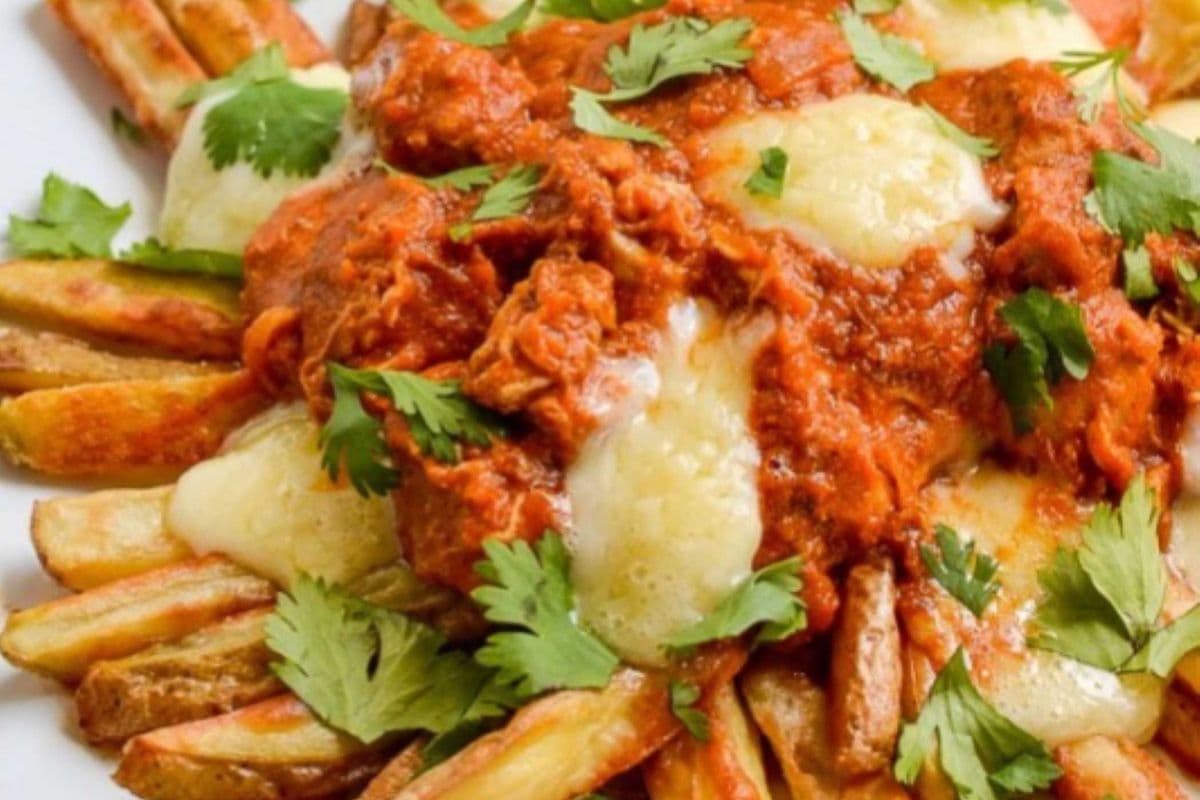 Butter Chicken fries