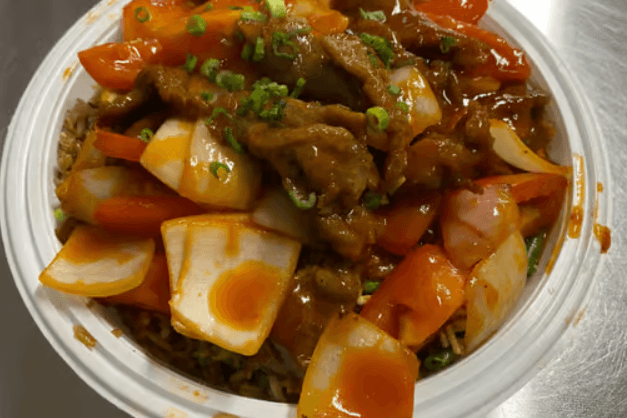 D4. Beef and Tomato Fried Rice