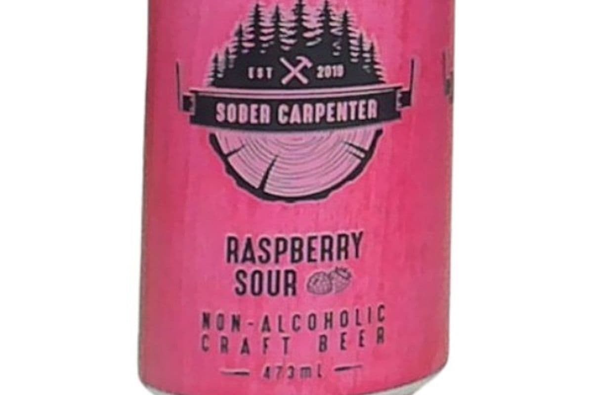 SOBER CARPENTER N/A CRAFT RASPBERRY SOUR 4 CANS 473ML (4 x 473ML)