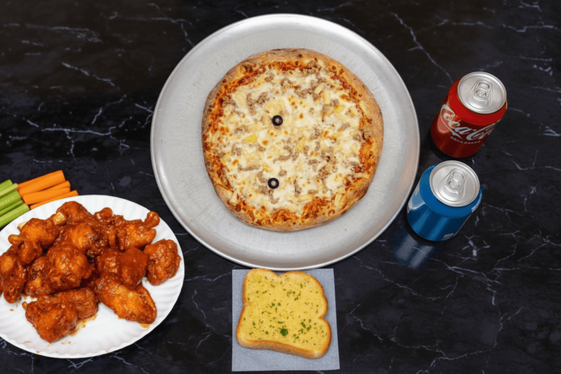 Pizza and Wings Combo One